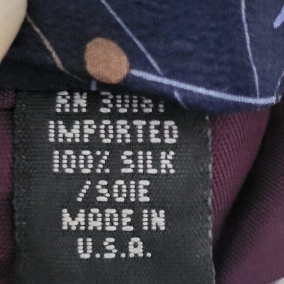 Peanuts Charlie Brown Tie 100% Silk Made in USA Bon Voyage - Picture 6 of 6